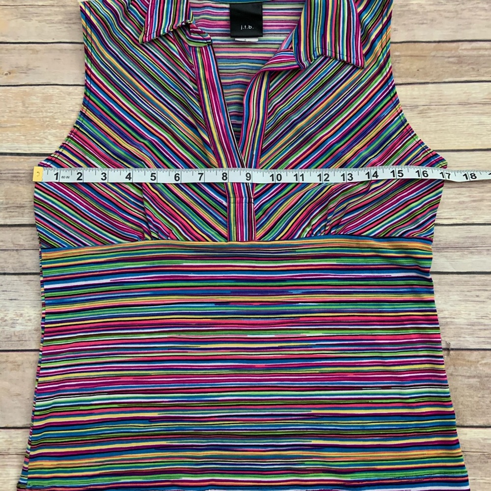 JTB Multi Colored Tank Top - Picture 2 of 5